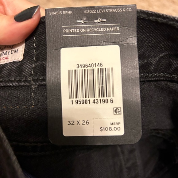 NWT Levi’s Wedgie Jeans - Picture 6 of 6
